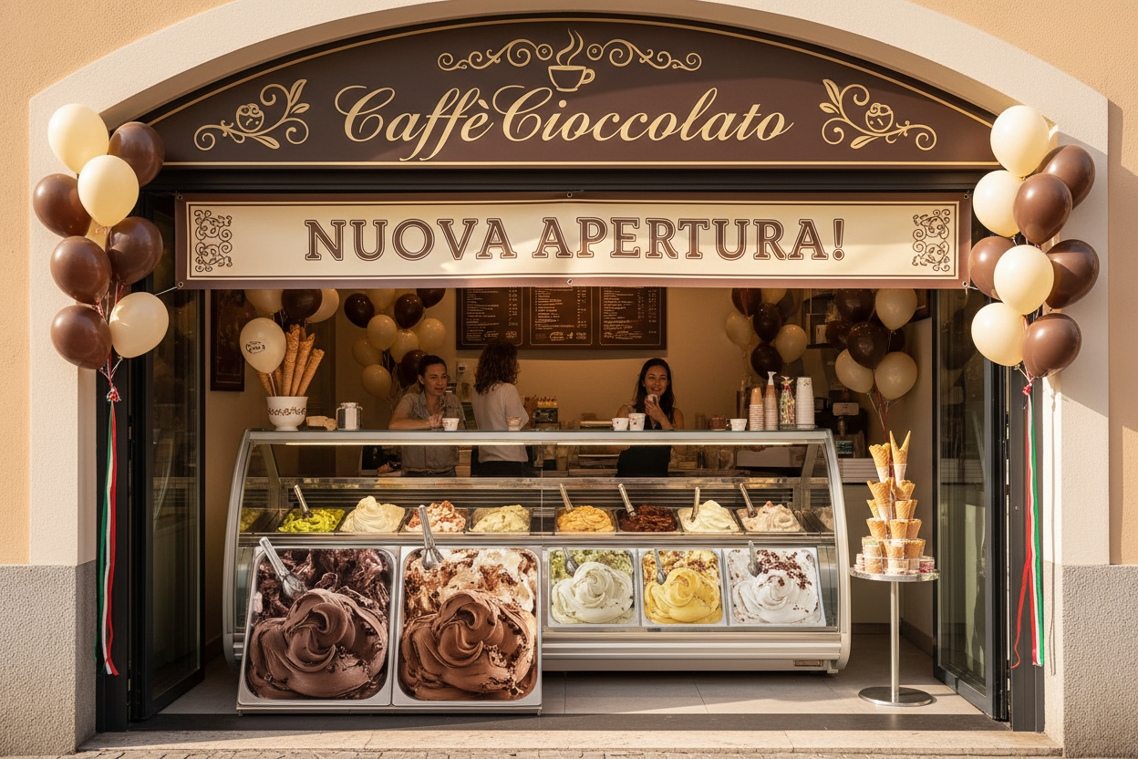 Apertura Gelateria